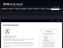 Tablet Screenshot of downloadhauptwerk.com